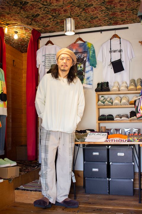 #秋物新作を使ったコーデ  【ペルソナNo,4：猫好きな40歳】