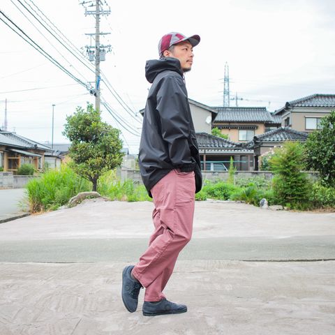 秋はナイロンアウターが活躍