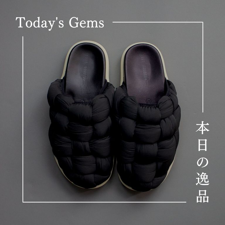本日の逸品【FOOT INDUSTRY : WEAVE SLIPPER】