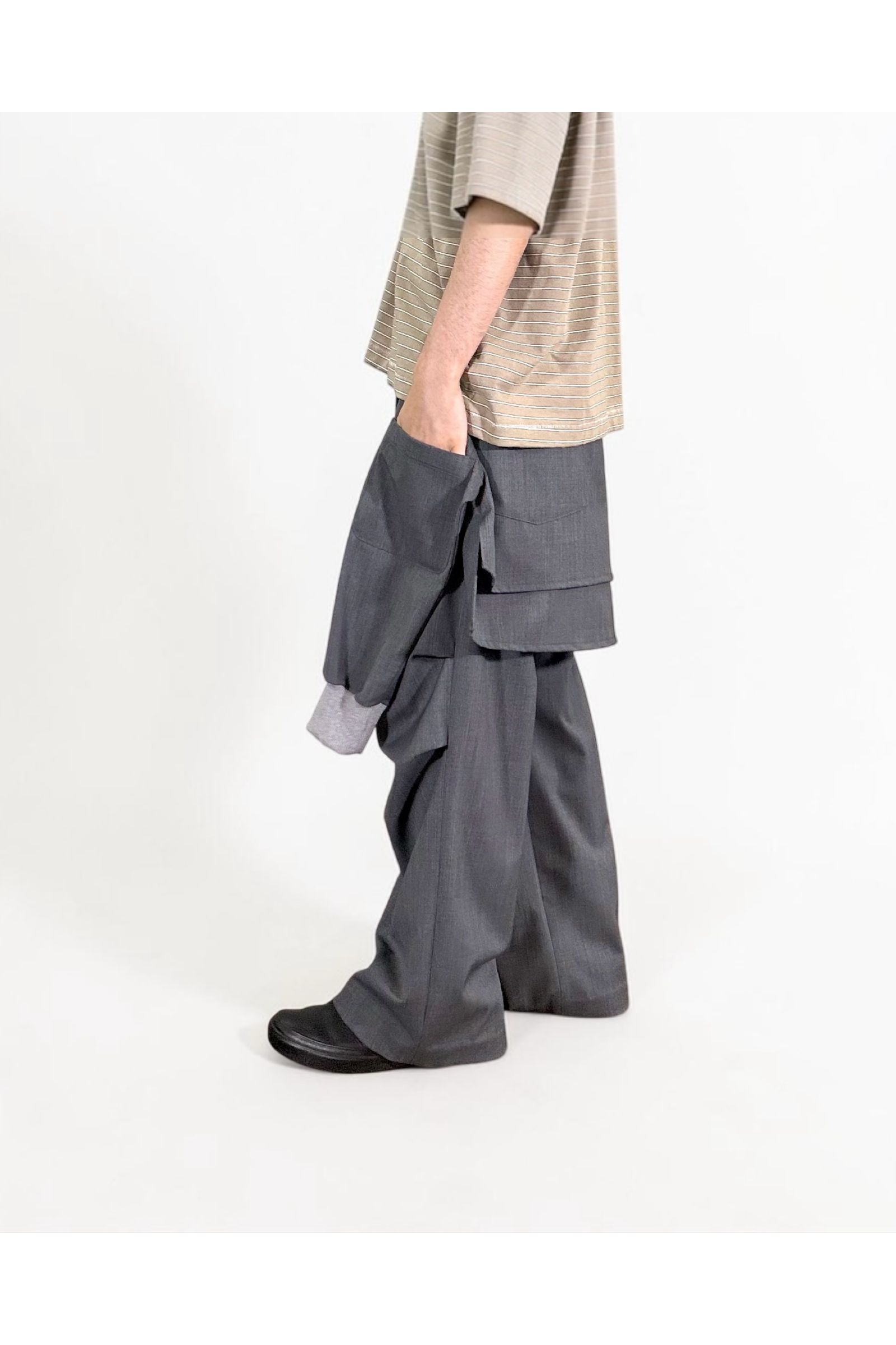 CUMERBAG  / カマーバッグ : ウエストバッグ - GRAY