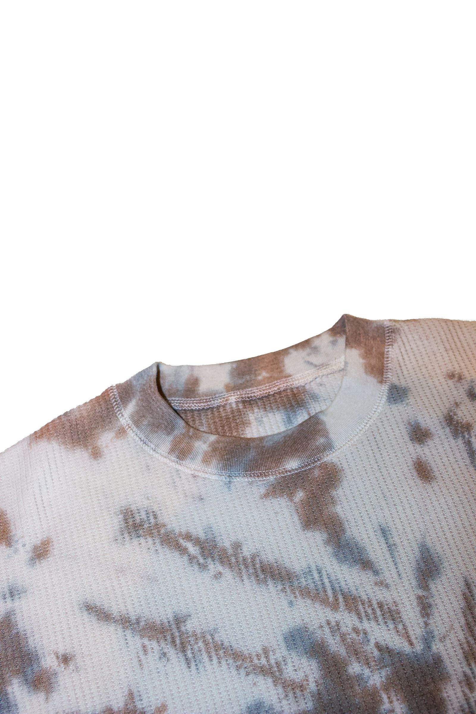 tie-dye thermal longsleeve Tee / タイダイサーマルロンTee