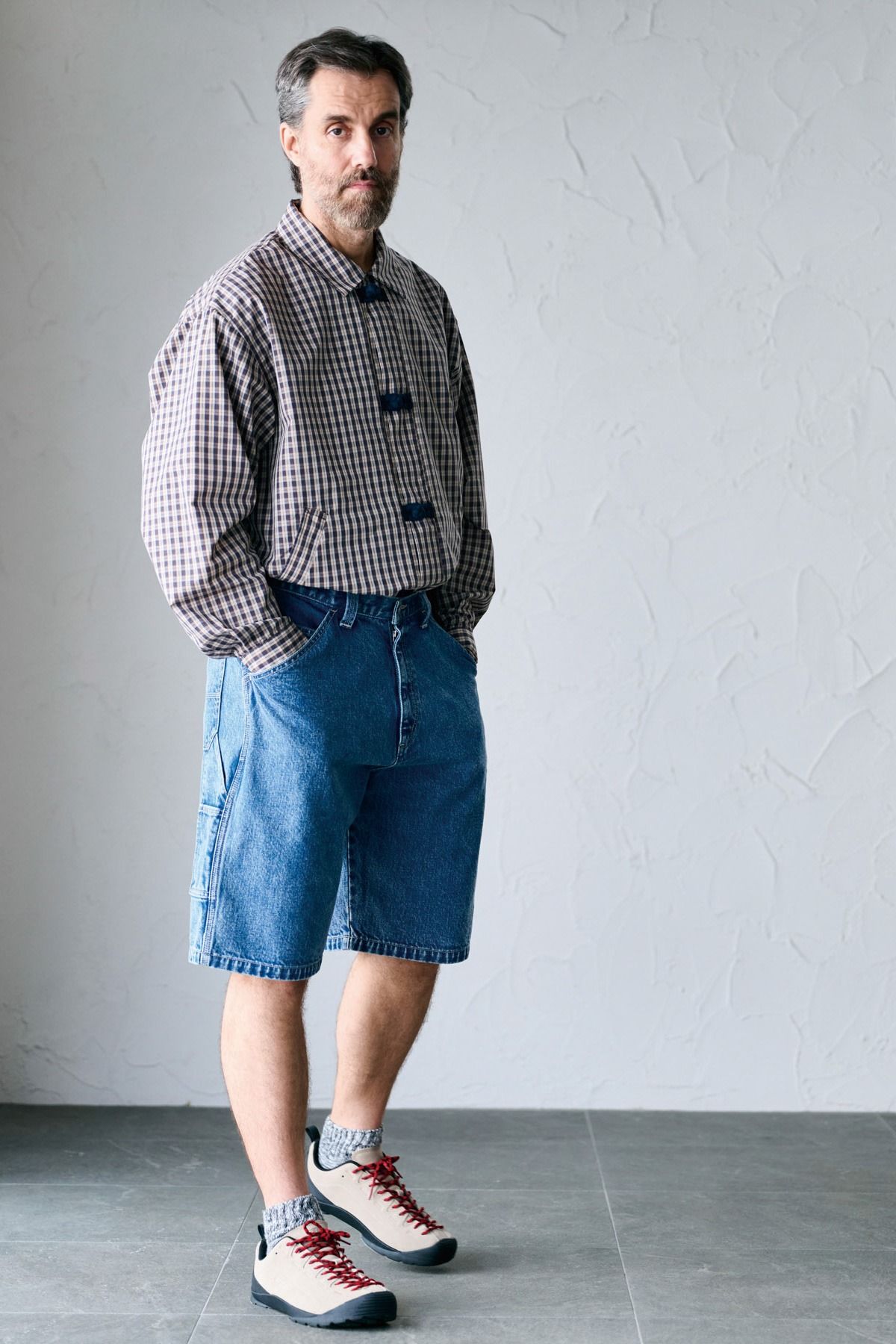PURISM / EASY CARPENTER SHORT デニムイージーショーツ - INDIGO