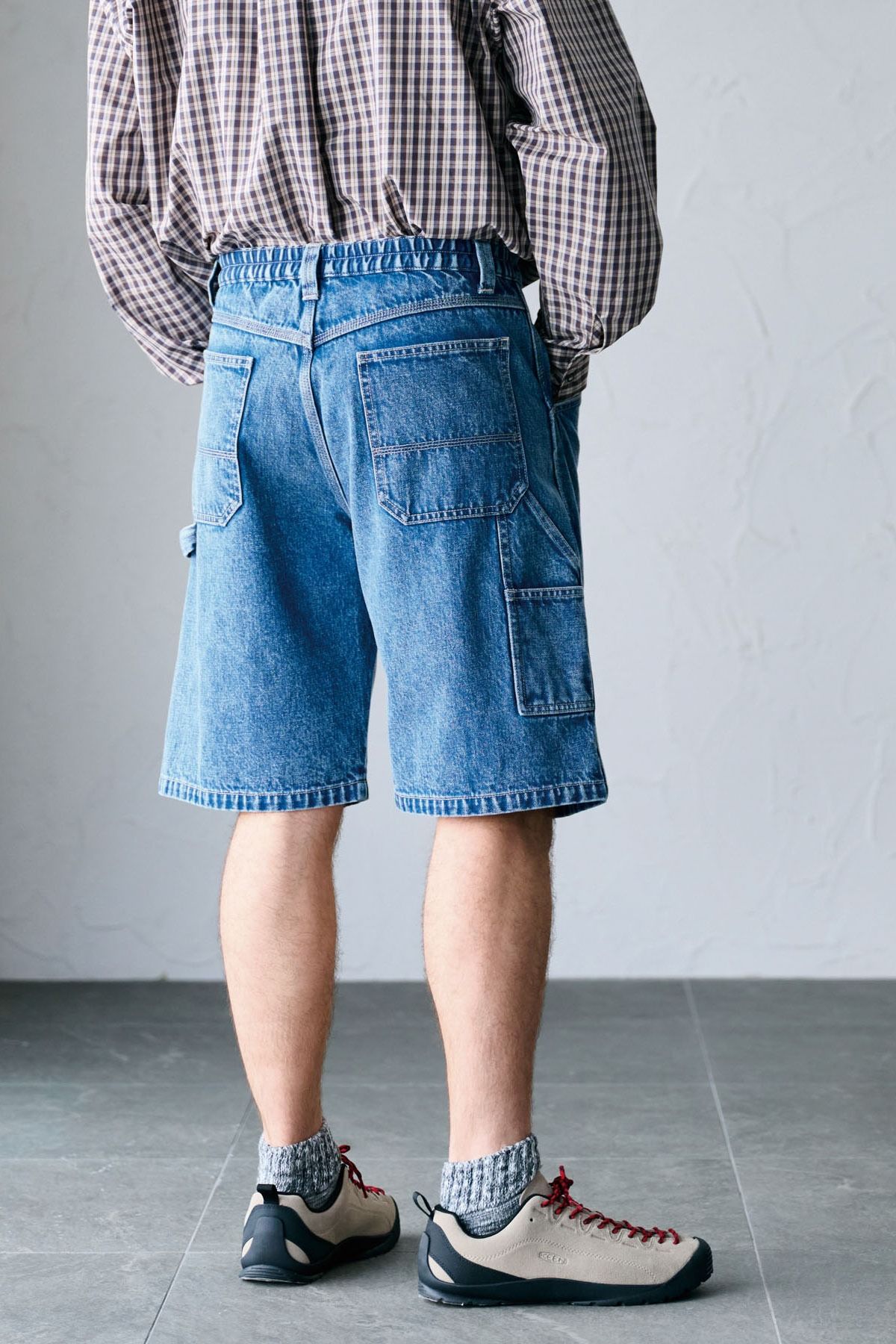 PURISM / EASY CARPENTER SHORT デニムイージーショーツ - INDIGO