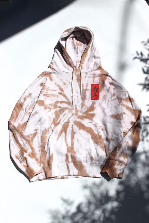 旭花(Asaka) : Tiedye hoodie / タイダイフーディー