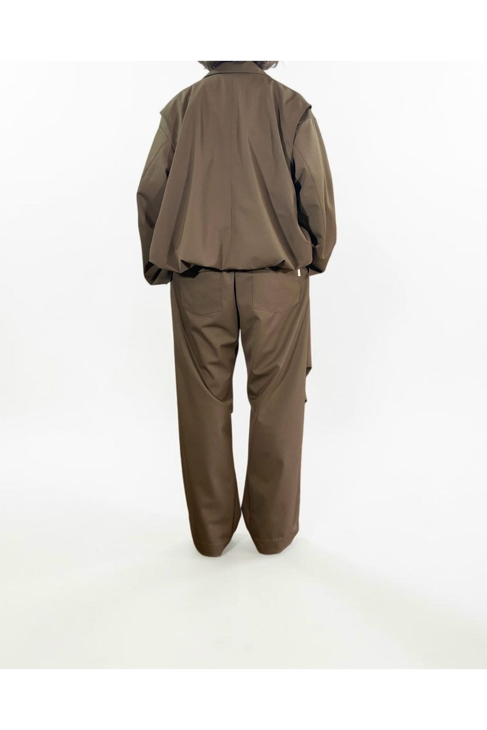 UTILITY FORMAL-PT / ユーティリティフォーマルパンツ : スラックス - KHAKI