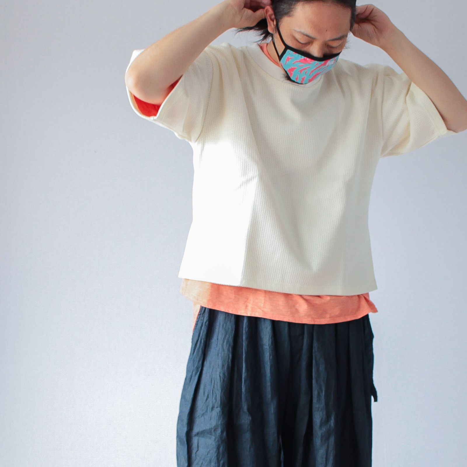 重ね着が楽しい