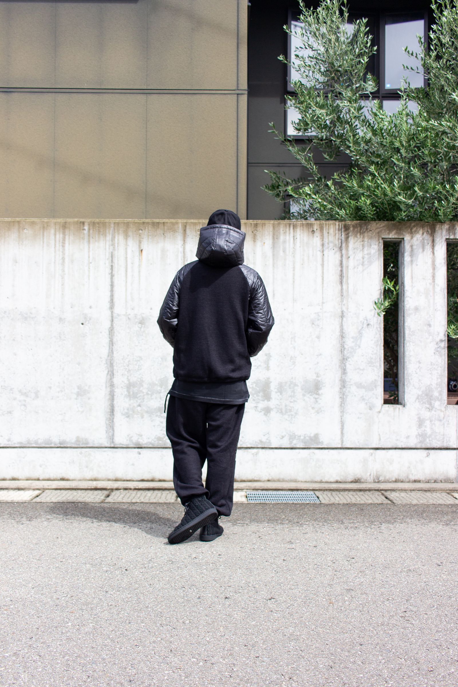 ALL BLACK セットアップコーデ『VOO + RYU + CPH + meagratia』