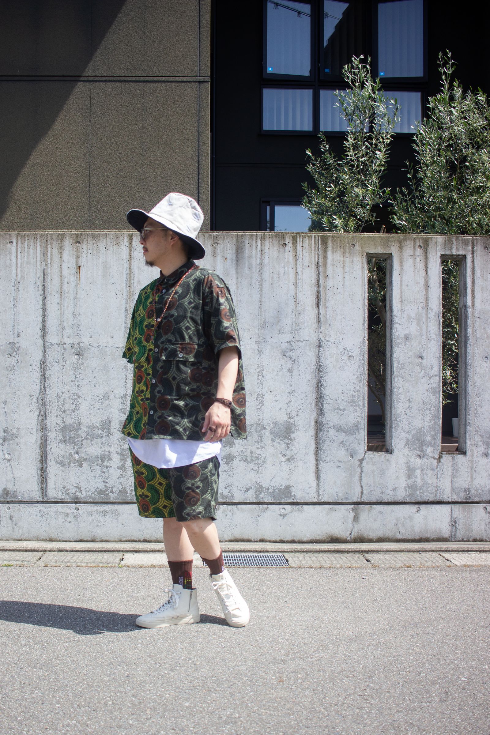 夏のセットアップスタイル『VOO + tomoshibi + BILLY BUDDUSKY + FOOT INDUSTRY + Dr,Ray』