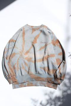 Tiedye Sweatshirt / タイダイスウェットシャツ : 裏起毛