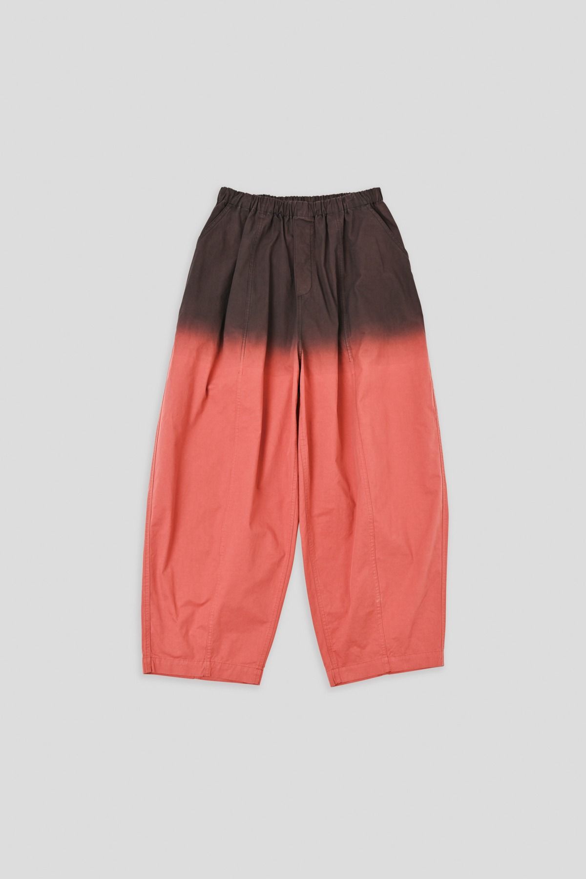 RAOUL / STEP DYEING PANT グラデーション染めトラウザー - TERACOTTA