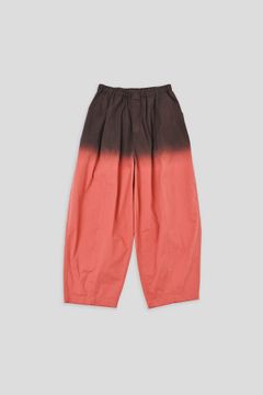 RAOUL / STEP DYEING PANT グラデーション染めトラウザー - TERACOTTA