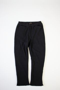 roundabout - Rib Knit Slim Straight Easy Pants / リブニットスリム