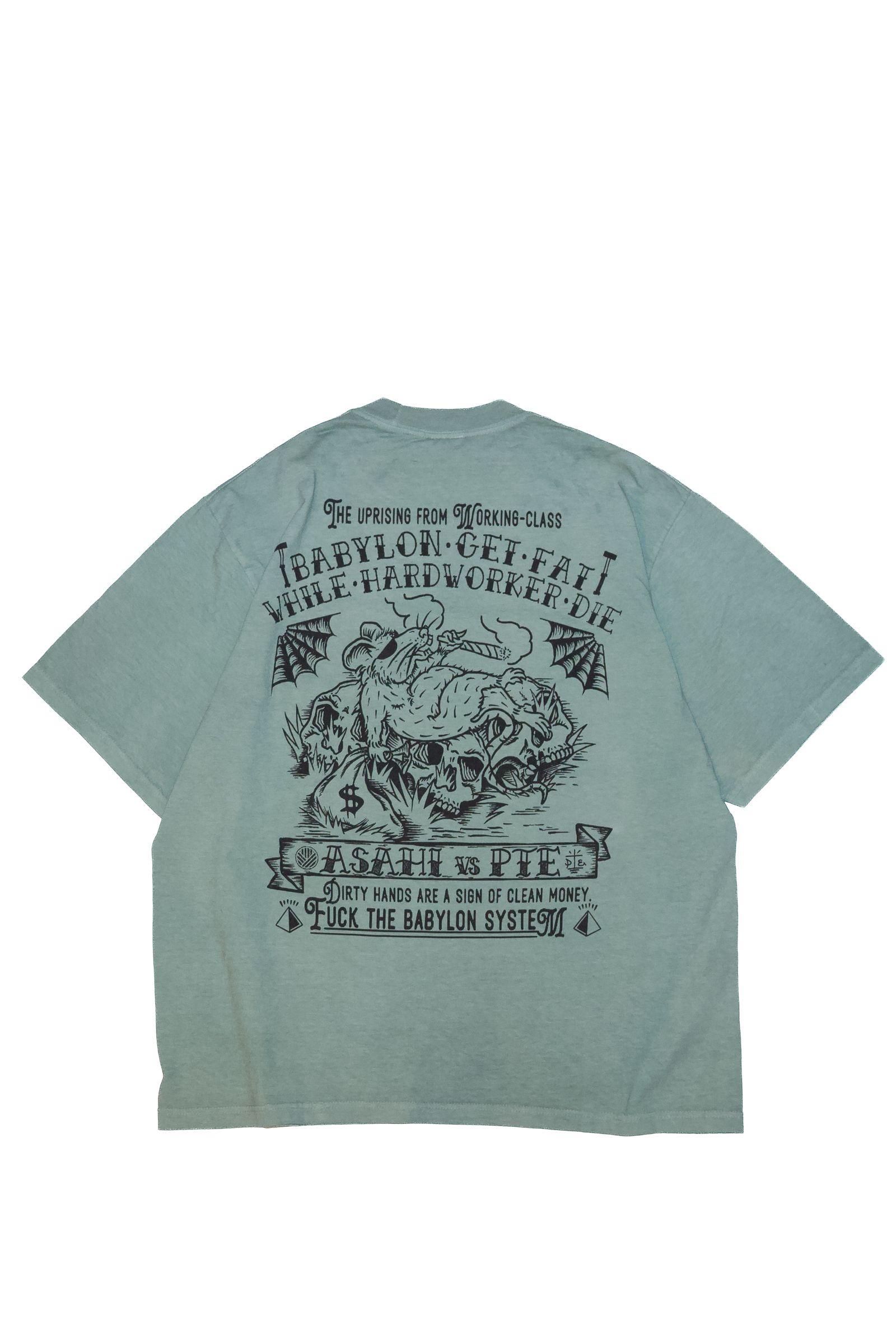 ASAHI x PTE コラボTシャツ : Size-XL Type-B