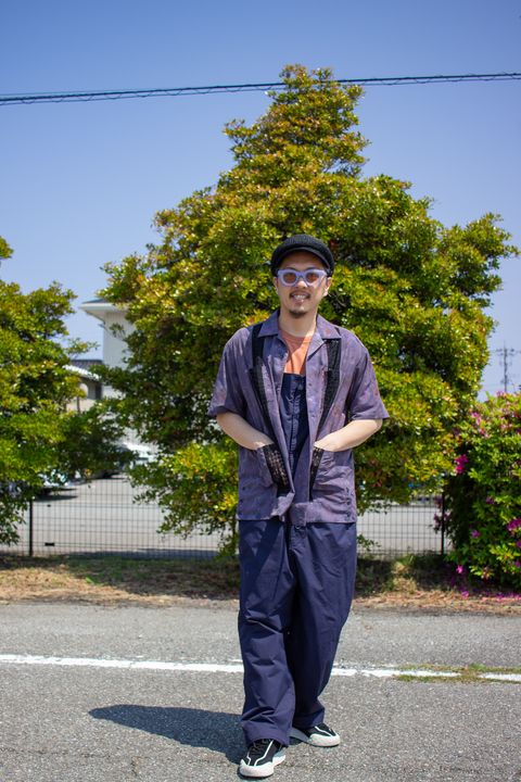 今日のコーデ☀️ [ meagratia + OFFICIAL + Frame switchwear + CPH ]