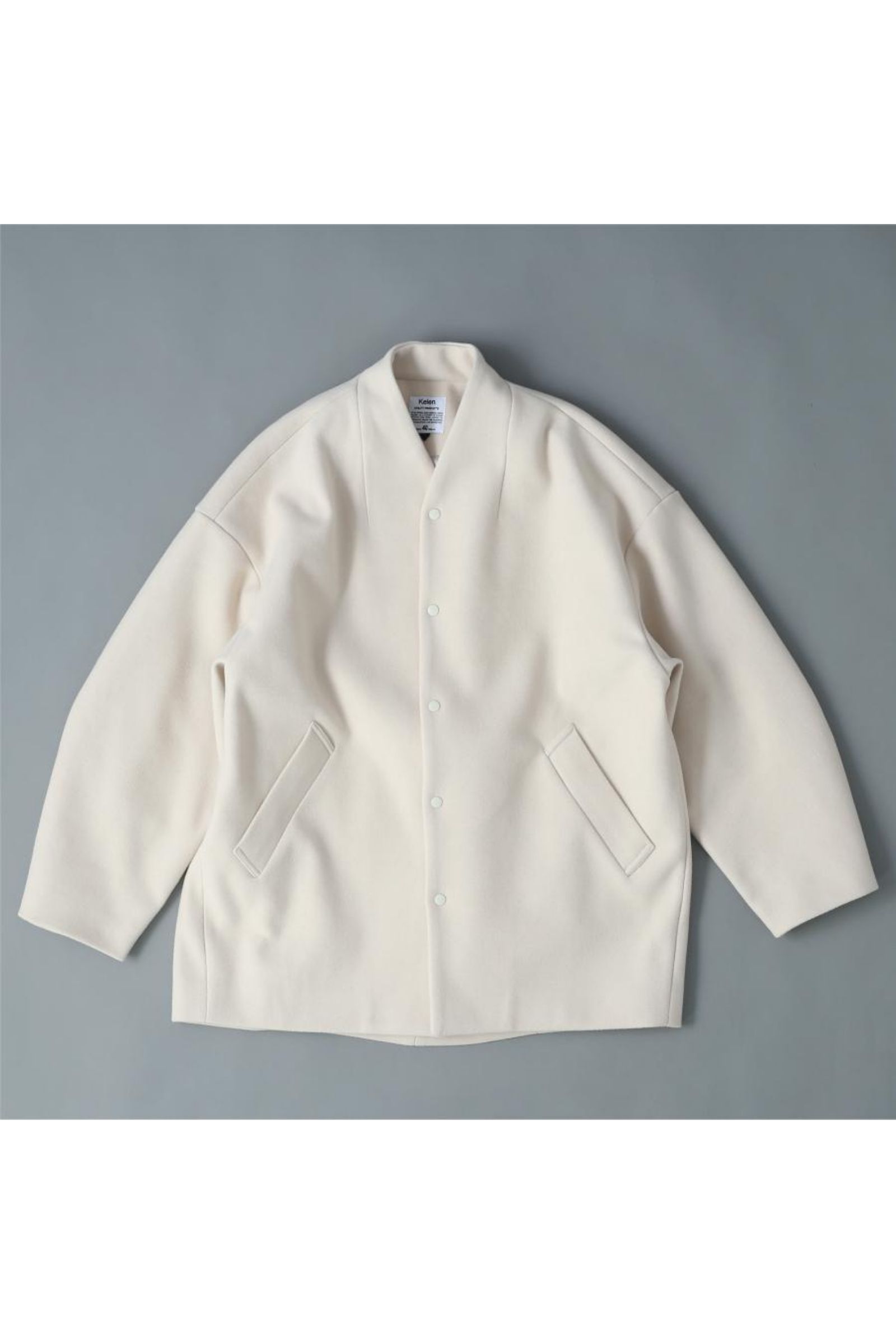 KELEN / NO COLLAR EGG JACKET “RIOT” 22AW+rallysantafesinooficial.com