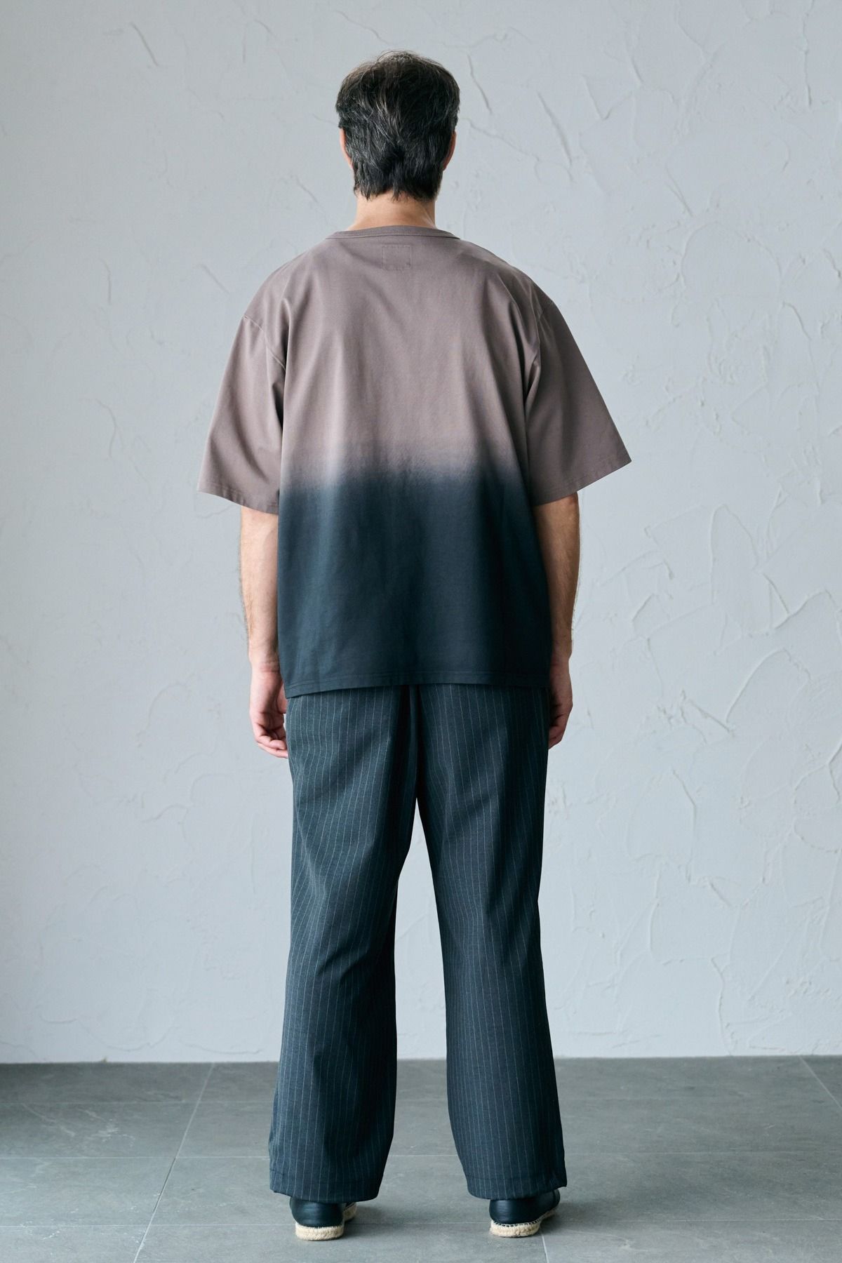 PABLO / STEP DYEING TOP グラデーション染めTシャツ - GRAYGE