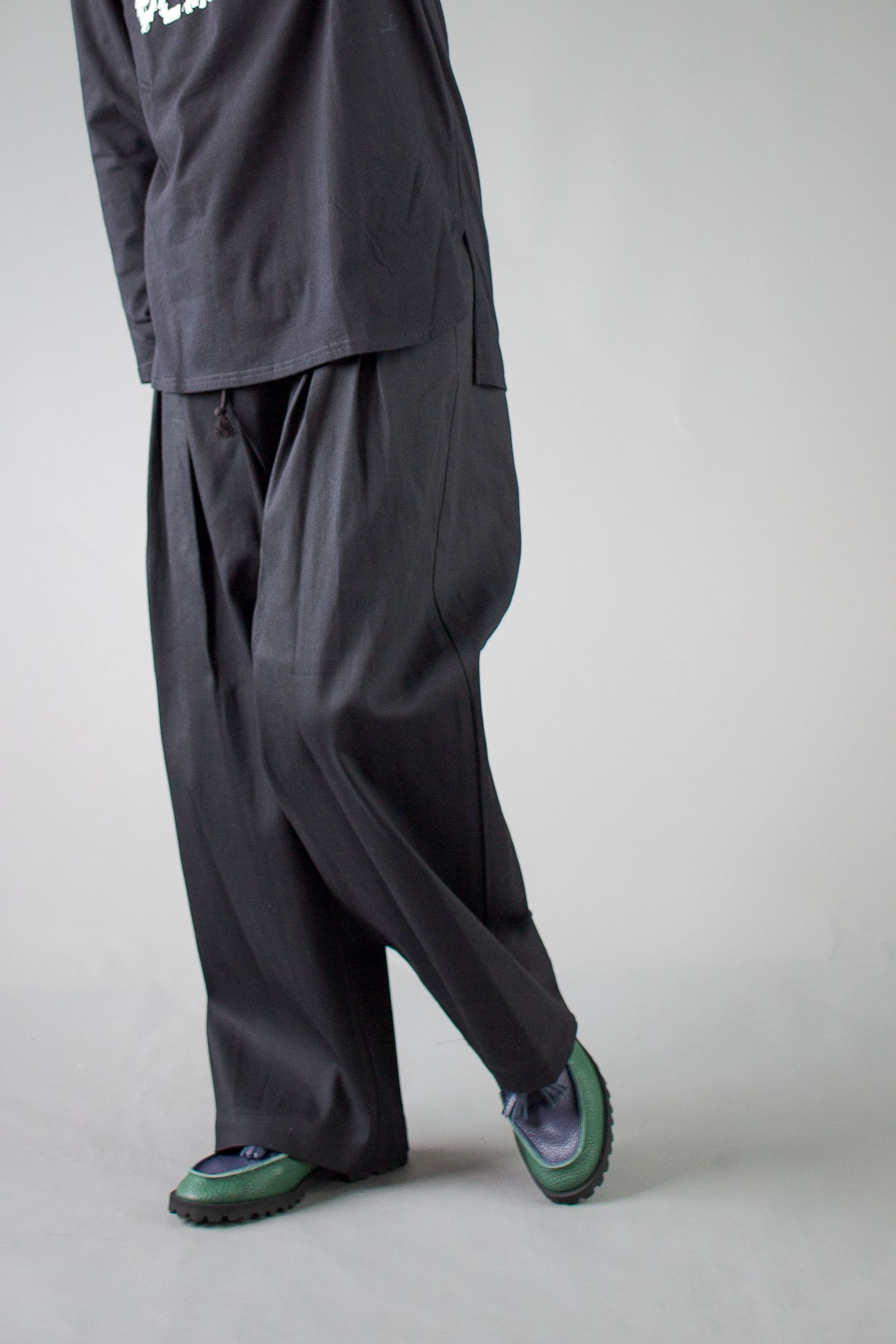 denim fisherman PT - black