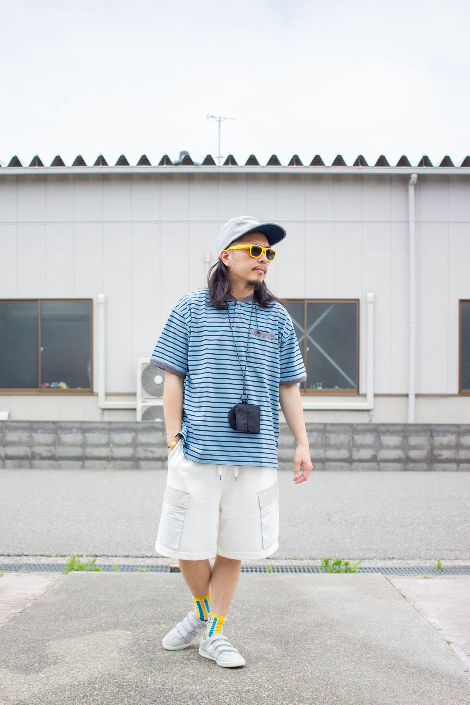 今日のコーデ ☁️ [ Frame swithwear + RYU + COTTON PAN + AbyP + BILLY BUDDUSKY ]