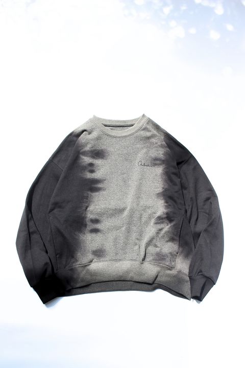 Dischargedye Sweatshirt / タイダイスウェットシャツ : 裏毛