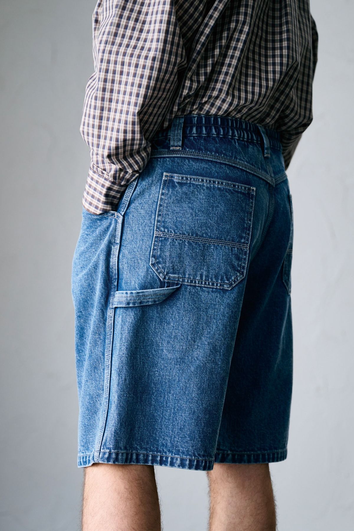 PURISM / EASY CARPENTER SHORT デニムイージーショーツ - INDIGO