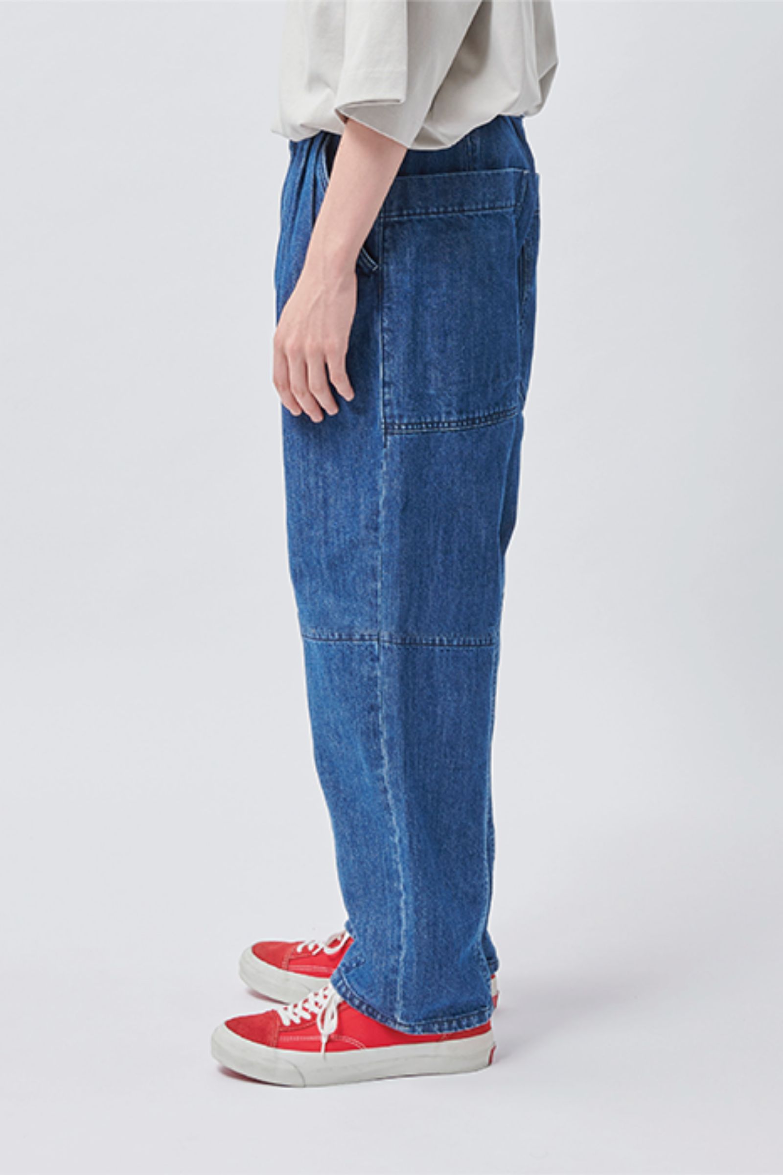 デニムパンツ : VINTAGE COCOON DENIM / ヴィンテージコクーンデニム "GUSLI" - インディゴ