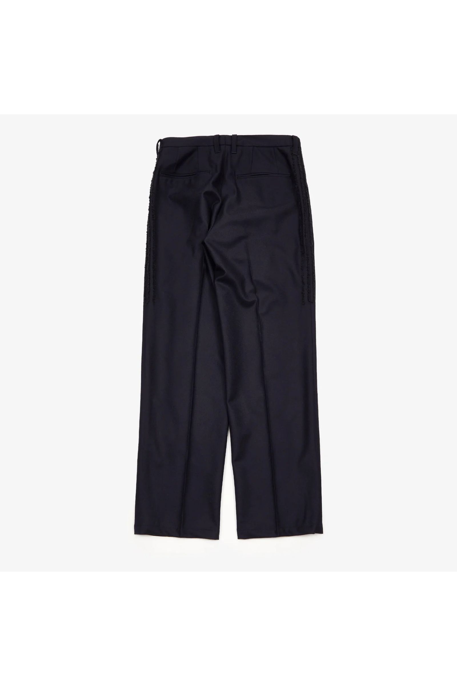 Code embroidery trousers / コード・エンブロイダリー(コード刺繍) トラウザー - NAVY