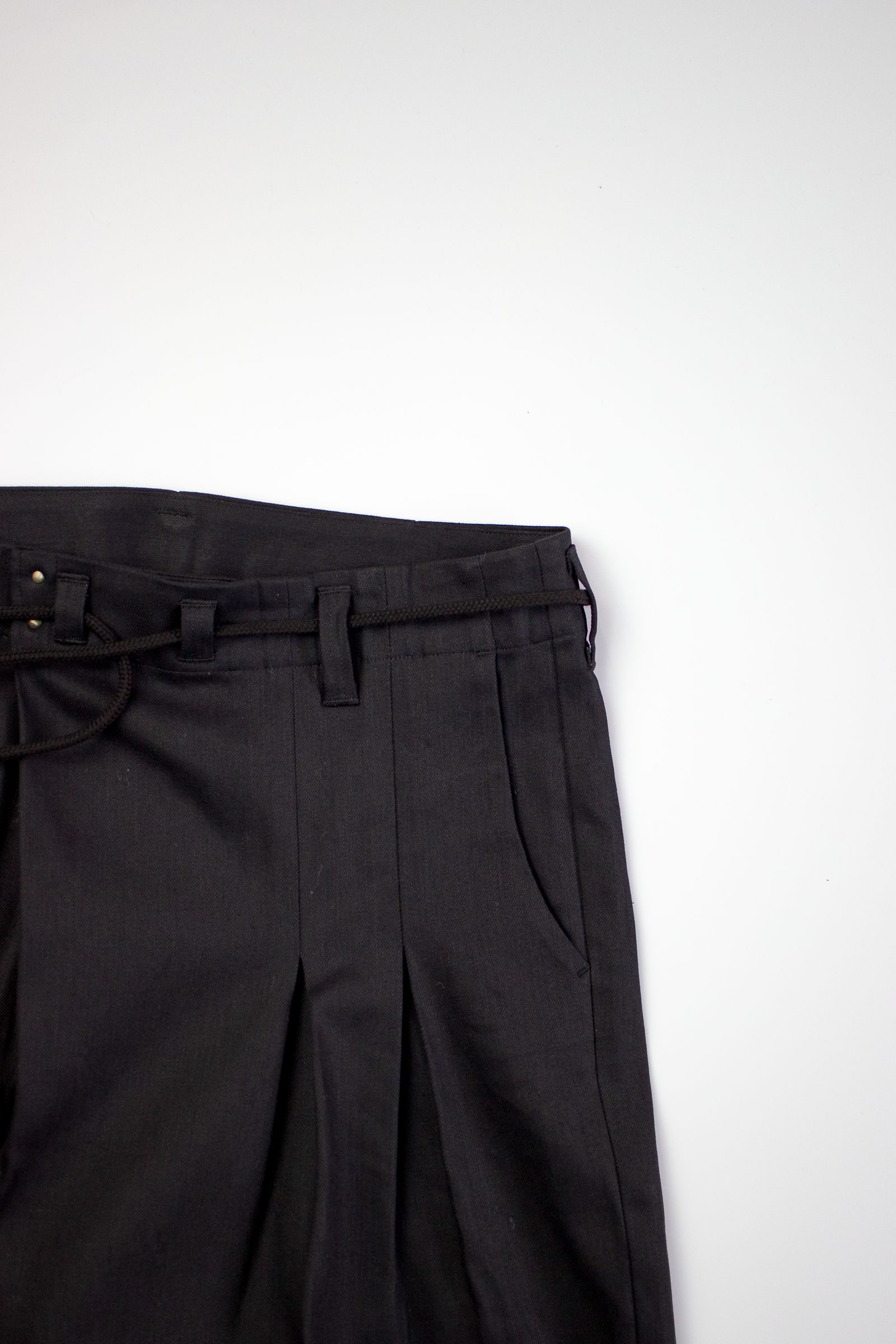 denim fisherman PT - black
