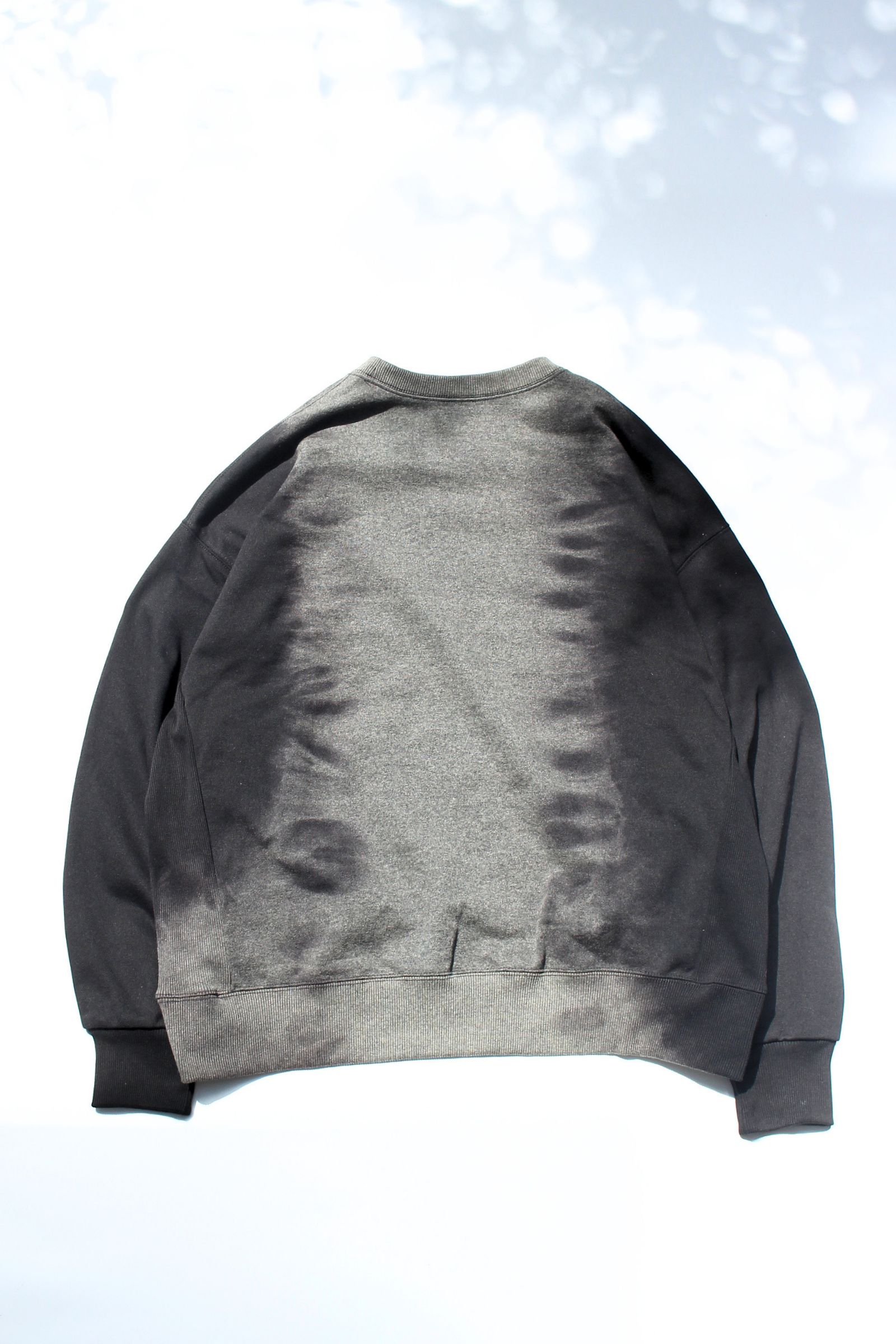 Dischargedye Sweatshirt / タイダイスウェットシャツ : 裏毛