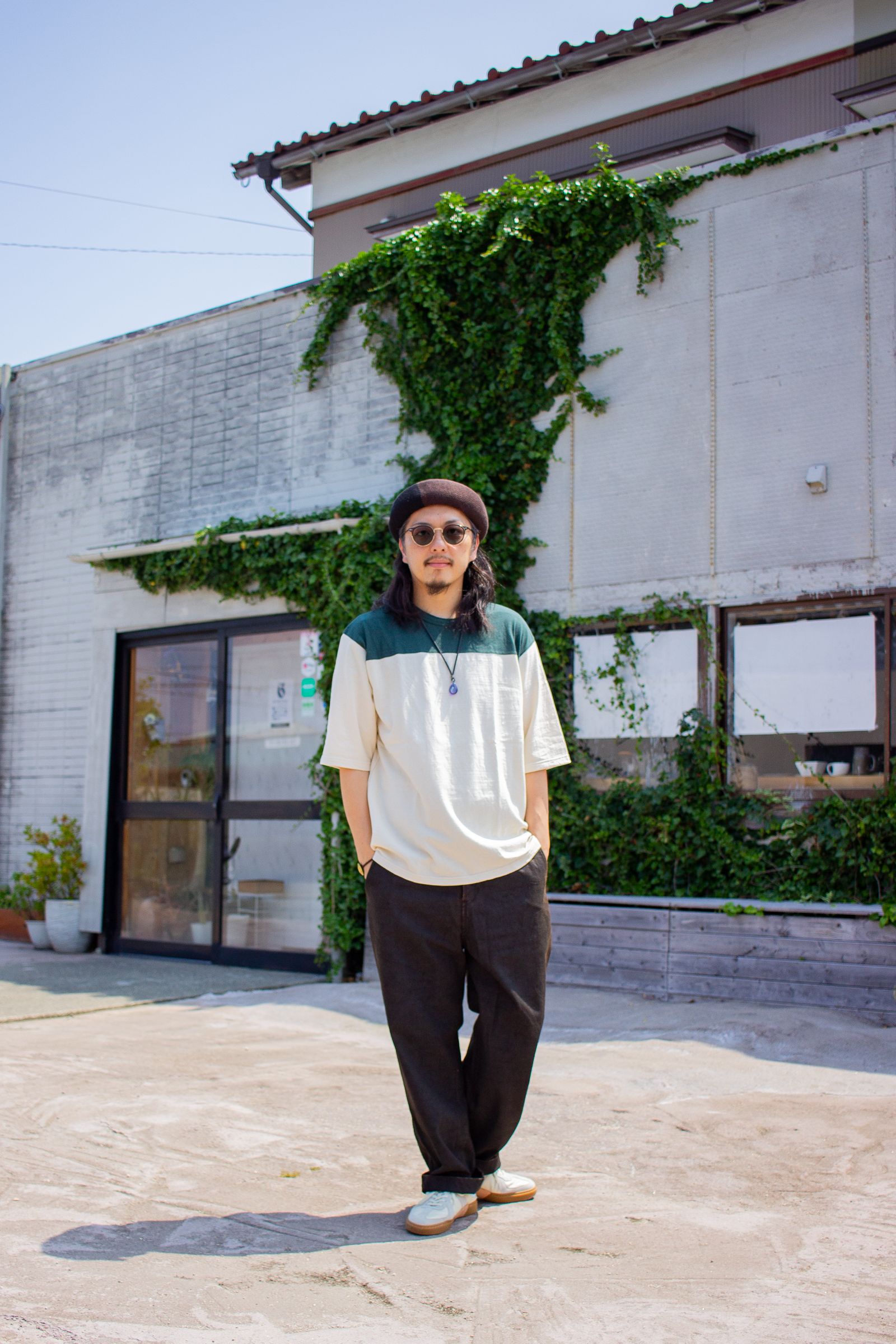 今日のコーデ 🌤 [ chloro + 傳tutaee + VOO + FOOT INDUSTRY ]