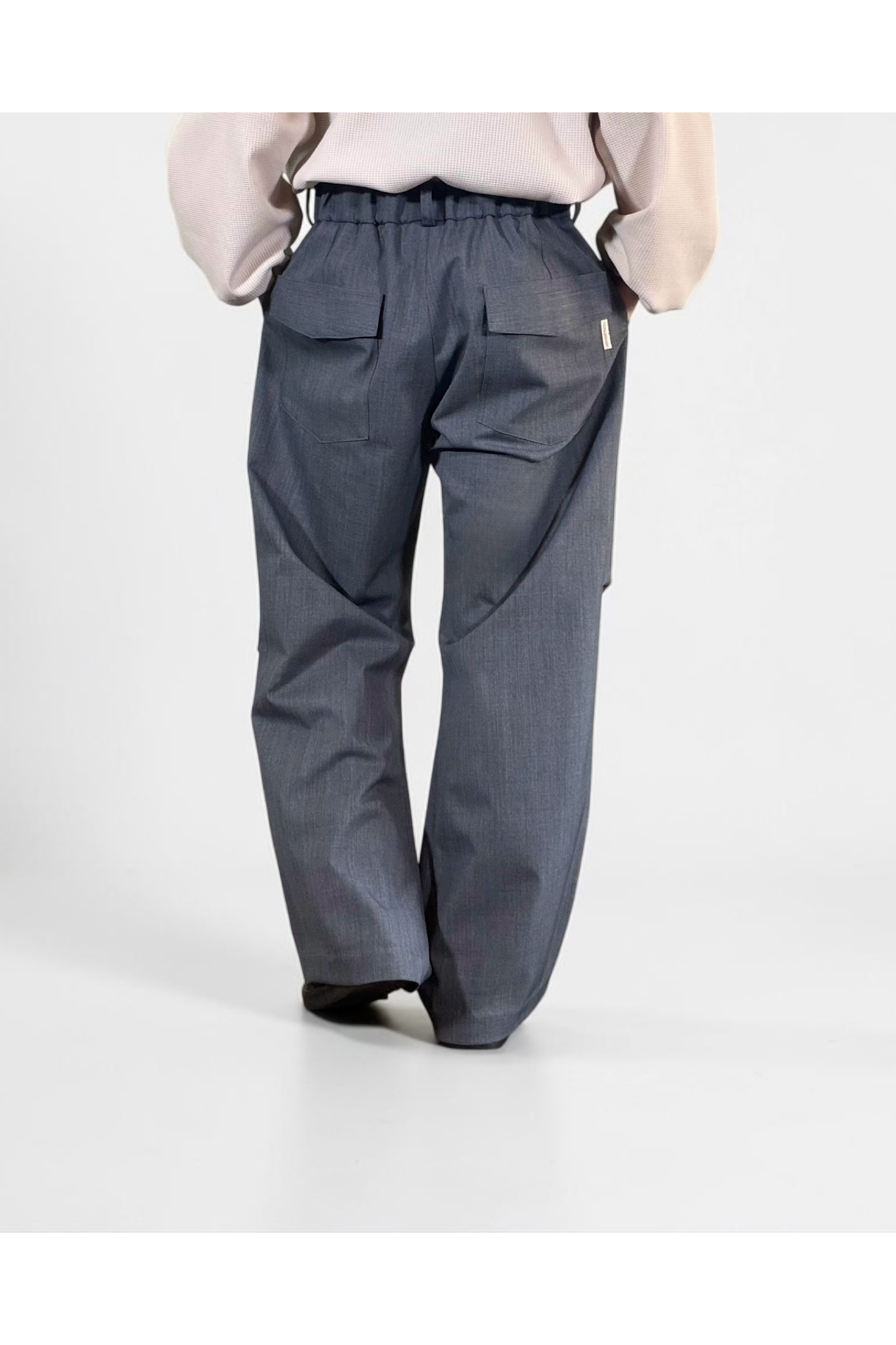 UTILITY FORMAL-PT / ユーティリティフォーマルパンツ : スラックス - GRAY