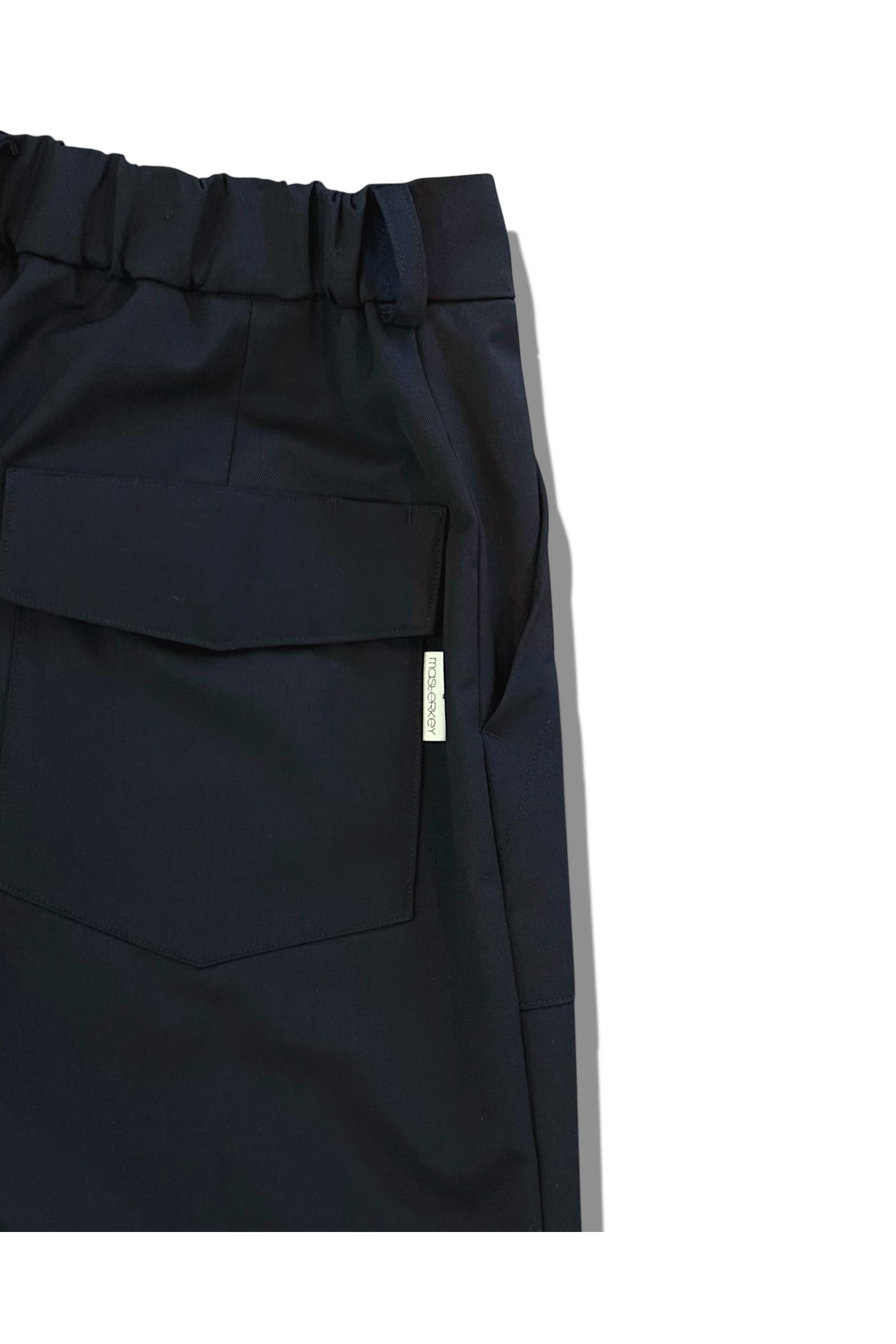 UTILITY FORMAL-PT / ユーティリティフォーマルパンツ : スラックス - BLACK