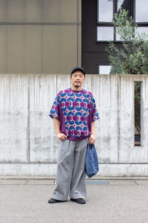 パープル x グレー = 最高♡『chloro + meagratia + CPH + THE SUPERIOR LABOR』