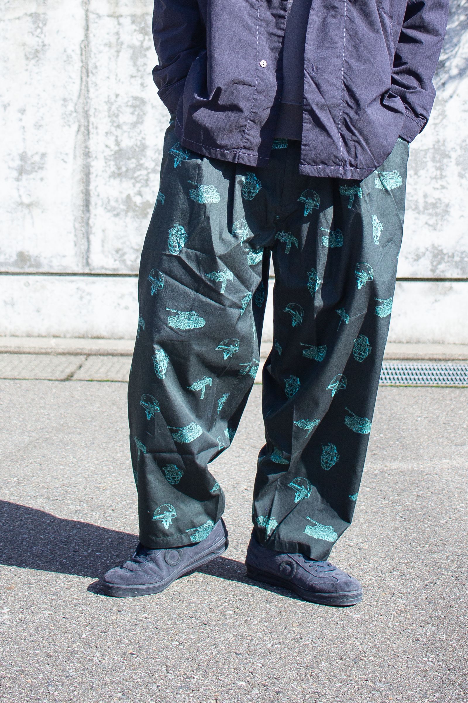春先のお出かけはこんな感じで『Frame switchwear + chloro + roundabout』