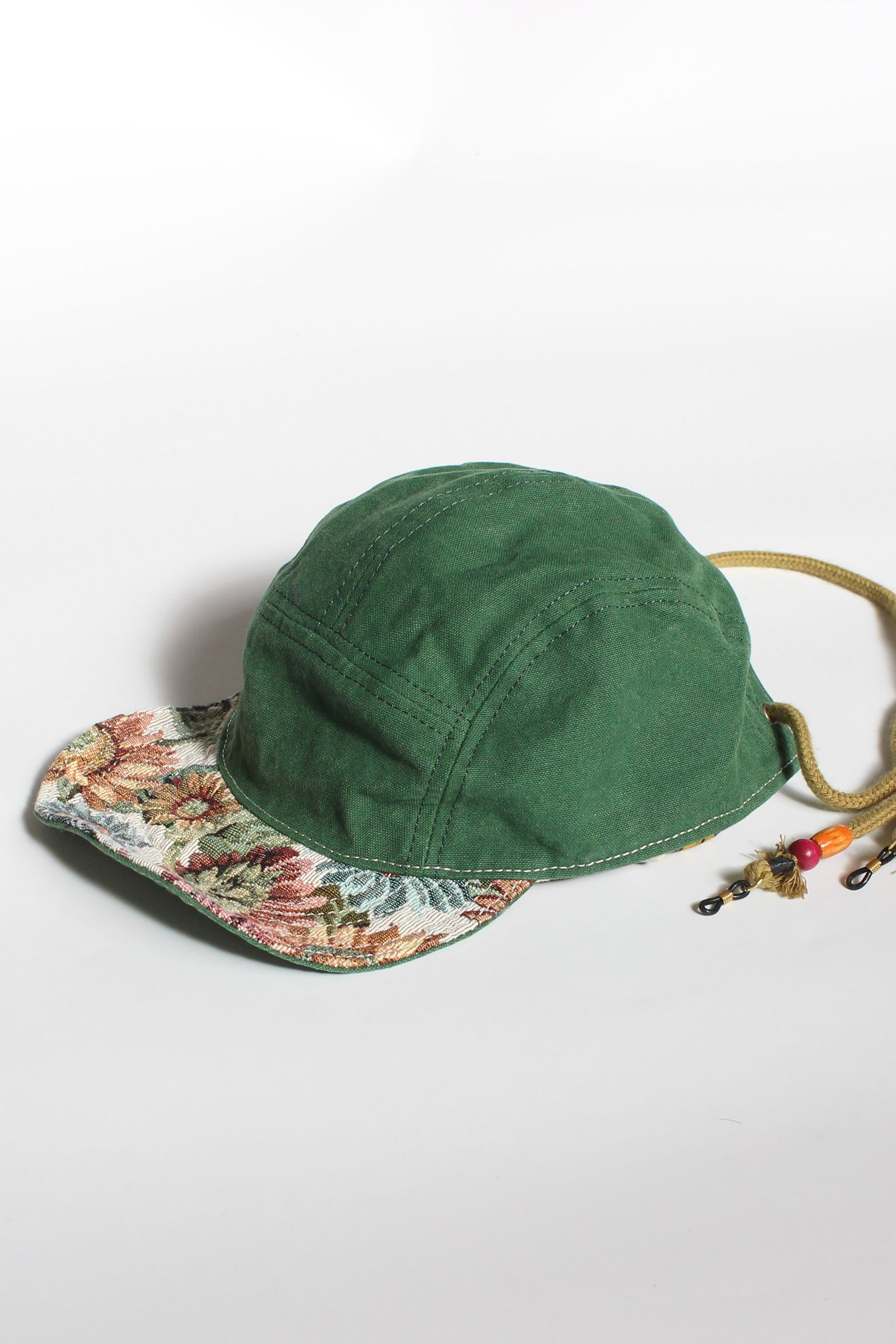 Glass Cord CAP - Cerambycidae / グラスコードキャップ 【帆布 x ゴブラン】
