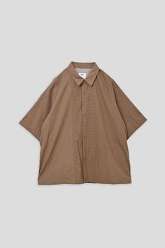 BURROUGHS / CRAZY SS SHIRT 半袖シャツ - BROWN