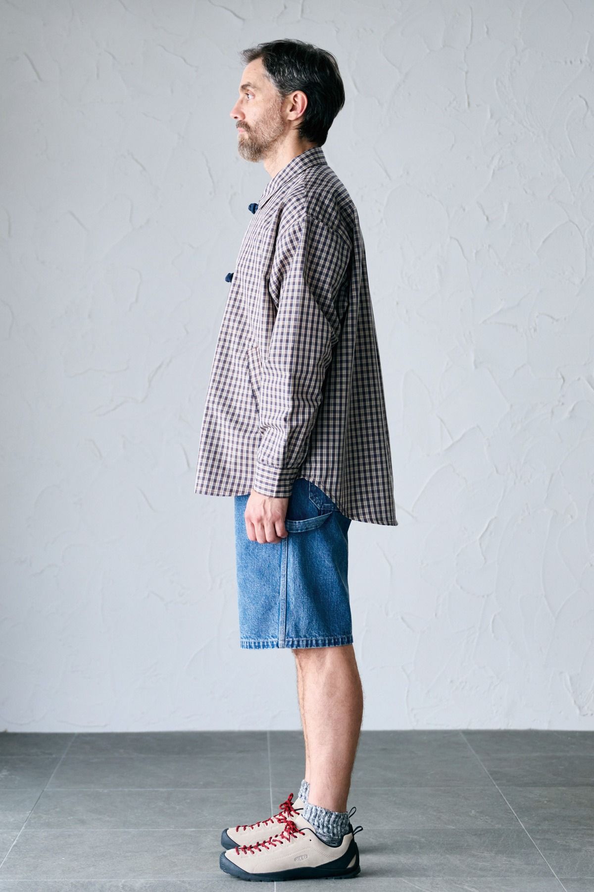 PURISM / EASY CARPENTER SHORT デニムイージーショーツ - INDIGO