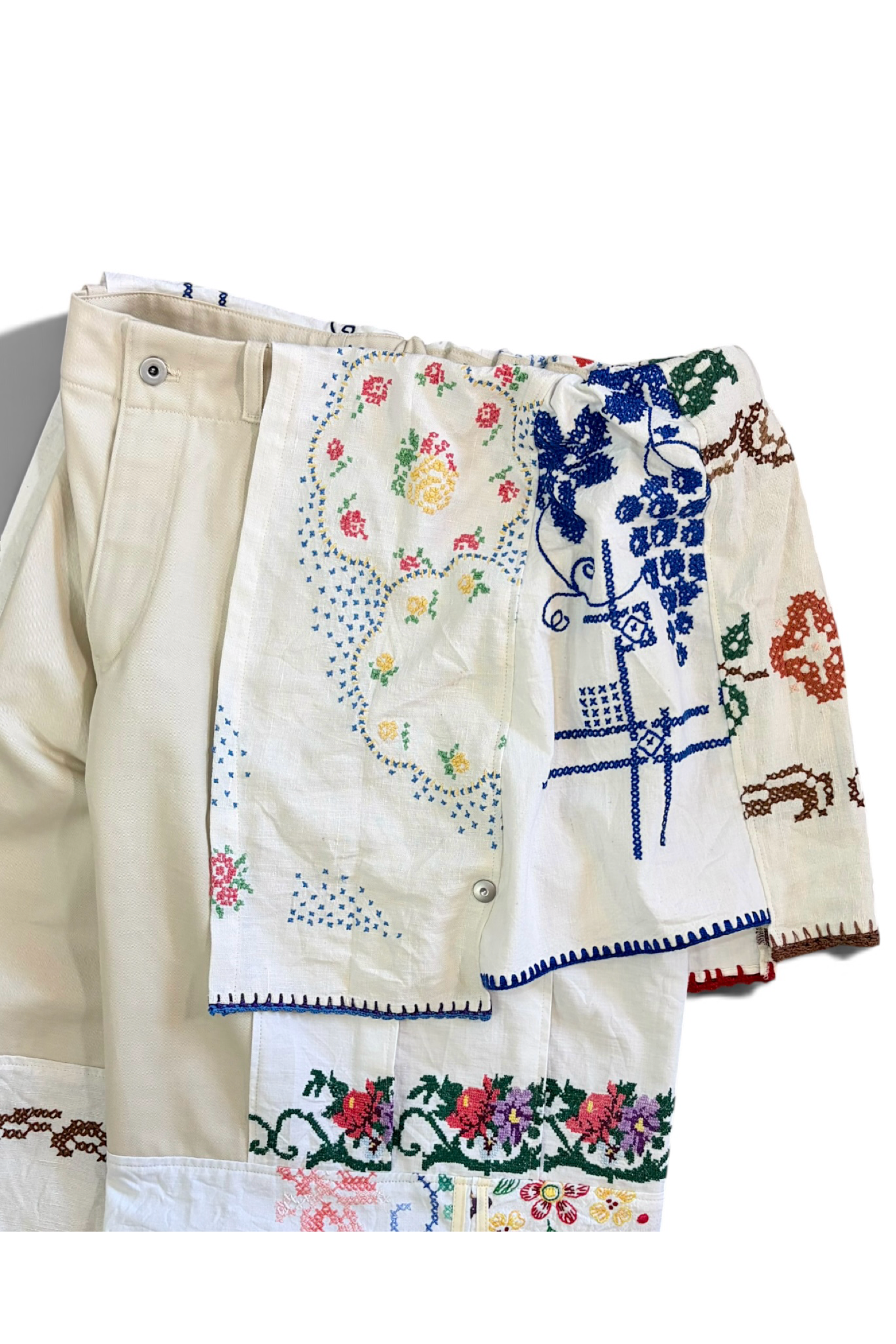 THREAD ART-PT / スレッドアートパンツ : ワイドパンツ