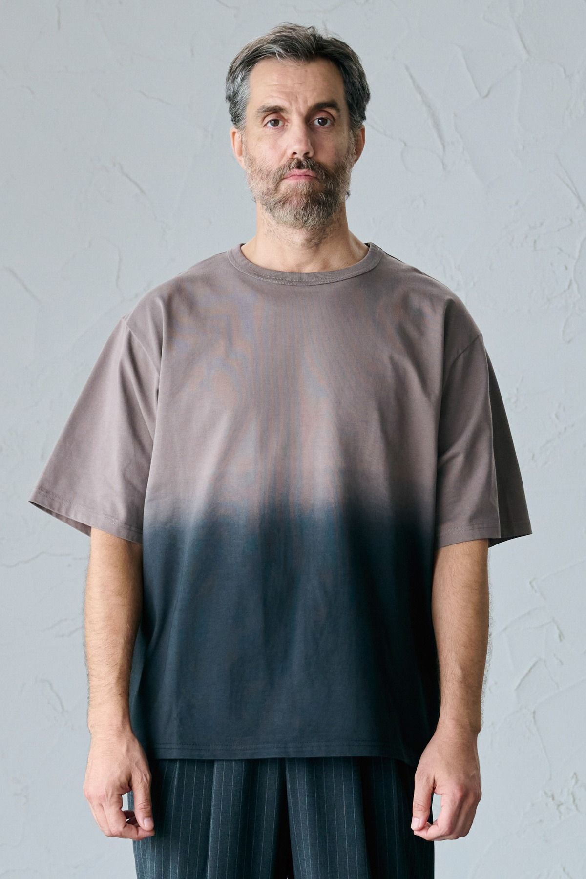 PABLO / STEP DYEING TOP グラデーション染めTシャツ - GRAYGE