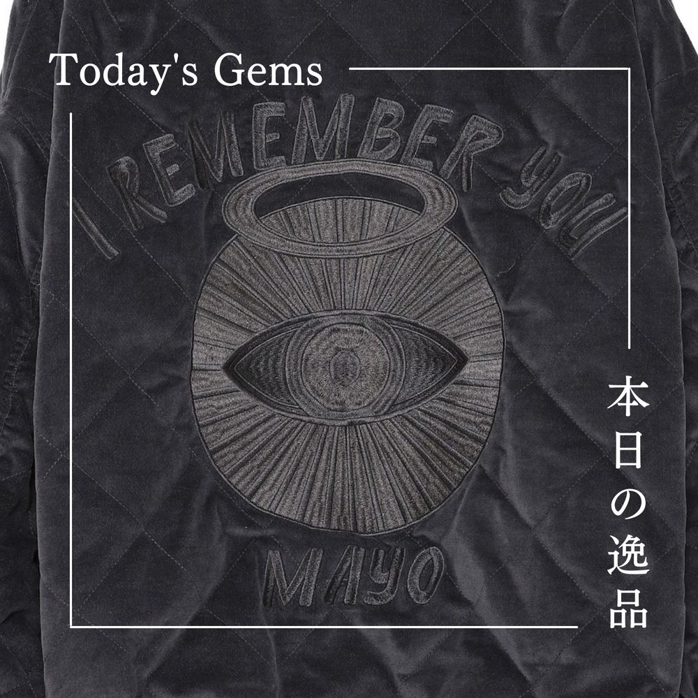 本日の逸品【MAYO : REMEMBER YOU reversible souvenir MA-1 JKT