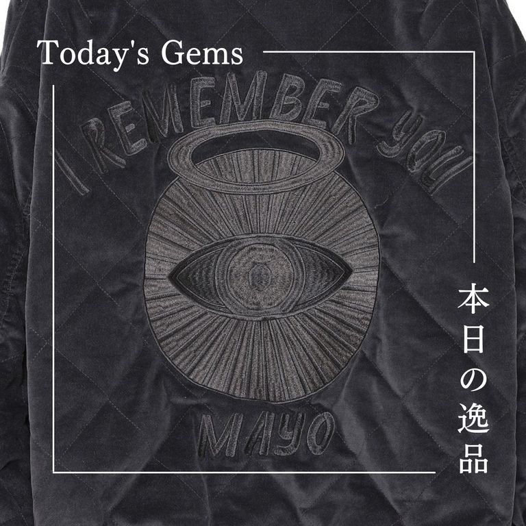 本日の逸品【MAYO : REMEMBER YOU reversible souvenir MA-1 JKT】