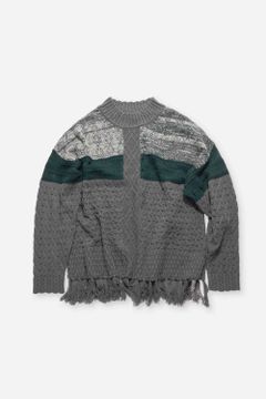 knit P/O - gray