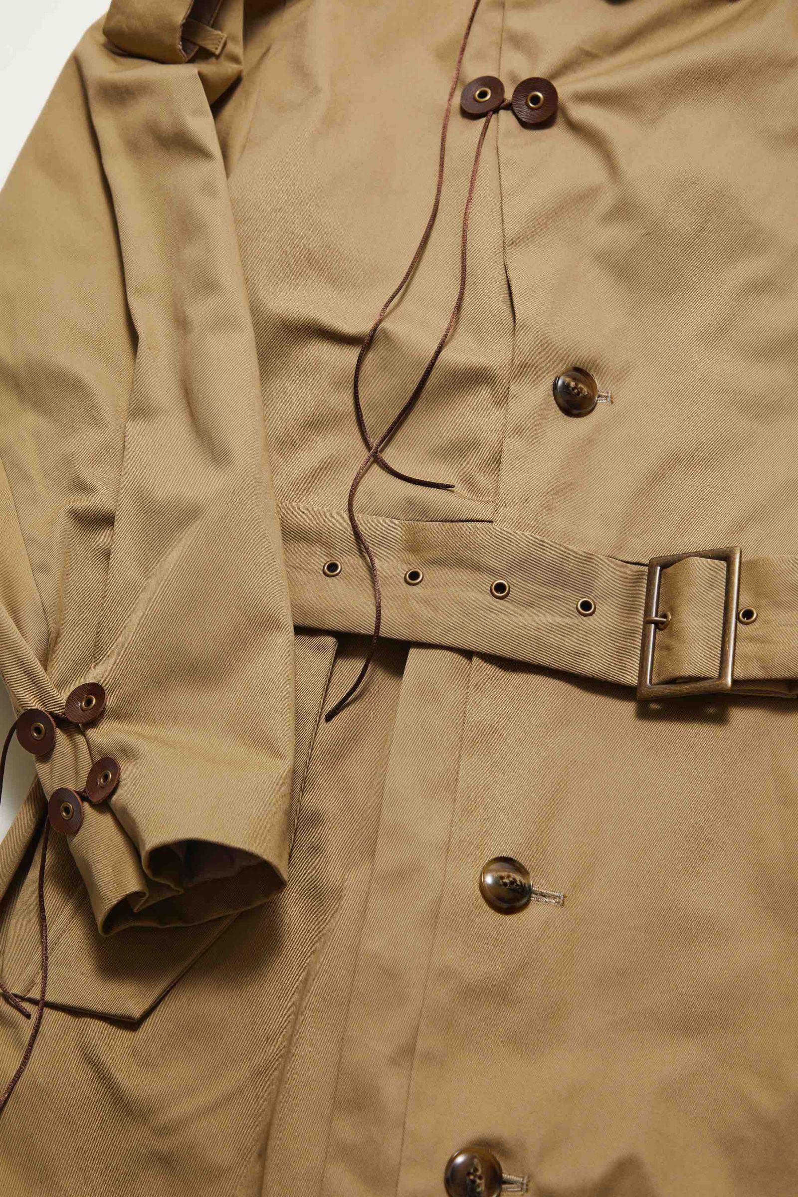 quilting trench coat / キルティングトレンチコート - beige