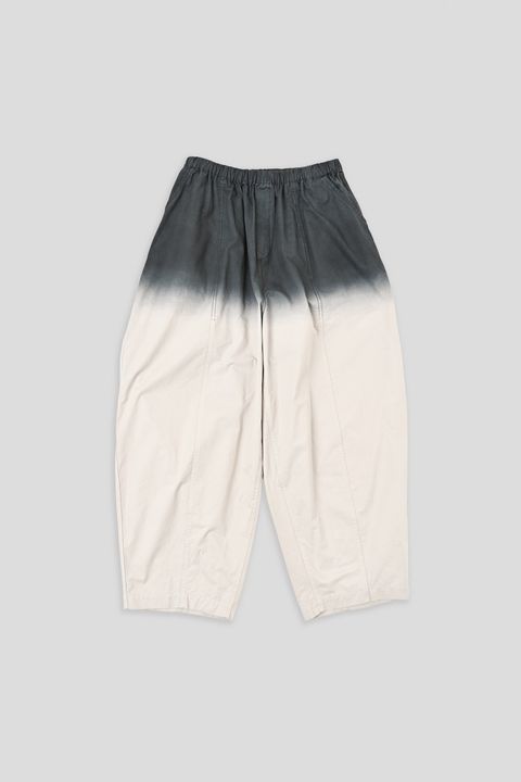 RAOUL / STEP DYEING PANT グラデーション染めトラウザー - LIGHTGRAY