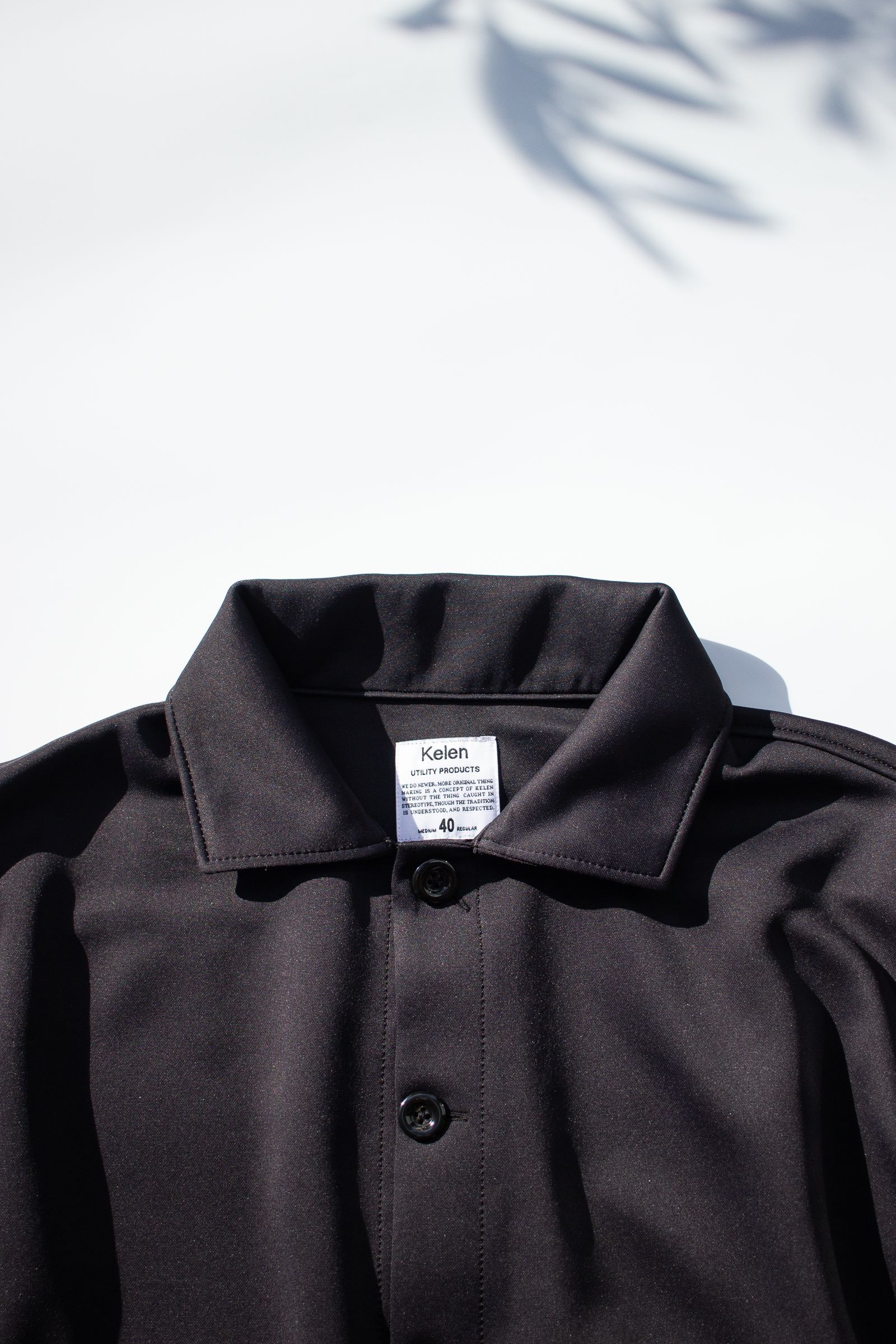 CARDBOAD SHIRTS / カードボードシャツ "GATLING" - BLACK