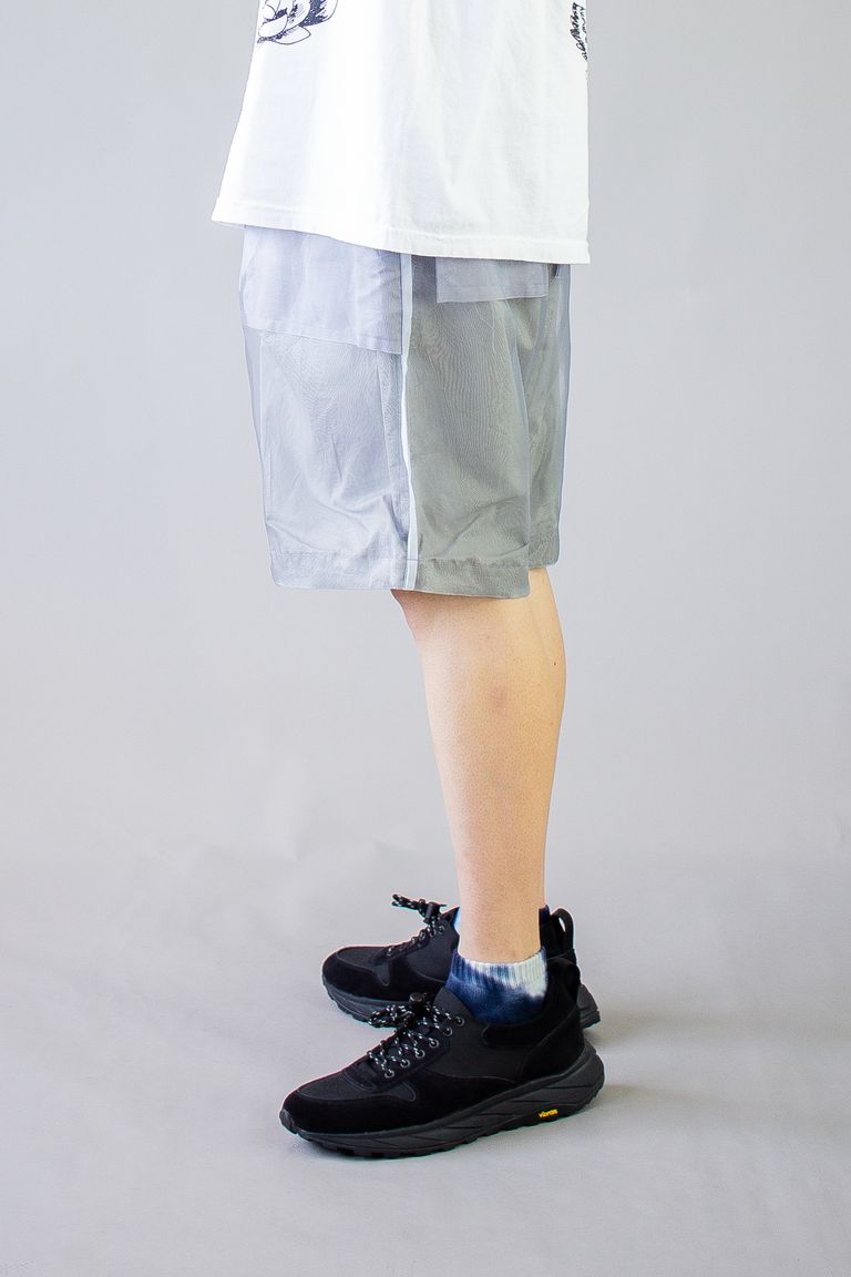 meagratia - see through short PT - gray | tomoshibi