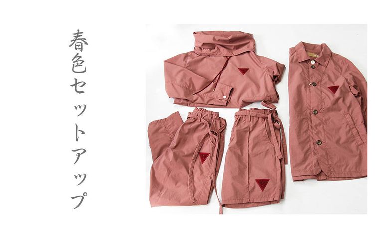 春色セットアップ《VOO : Sportiveシリーズ》