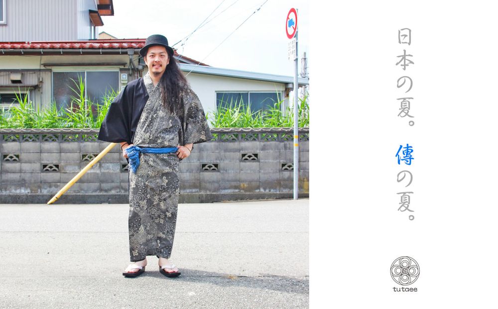 日本の夏の楽しみ方《傳tutaeeの浴衣》