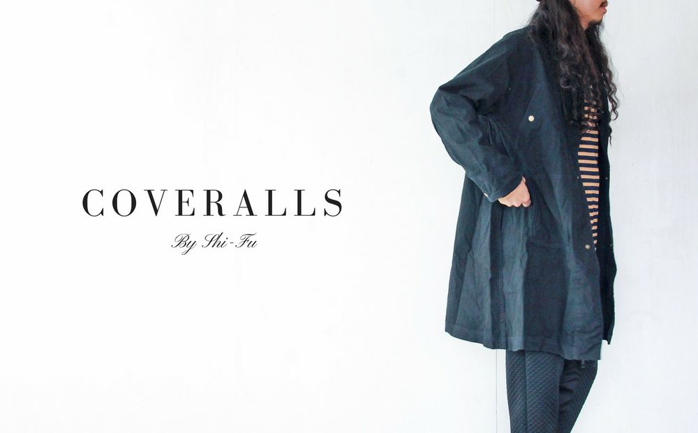 名作を帆布生地でアップデートしたカバーオール 《VOO : Coveralls by SHI-FU》