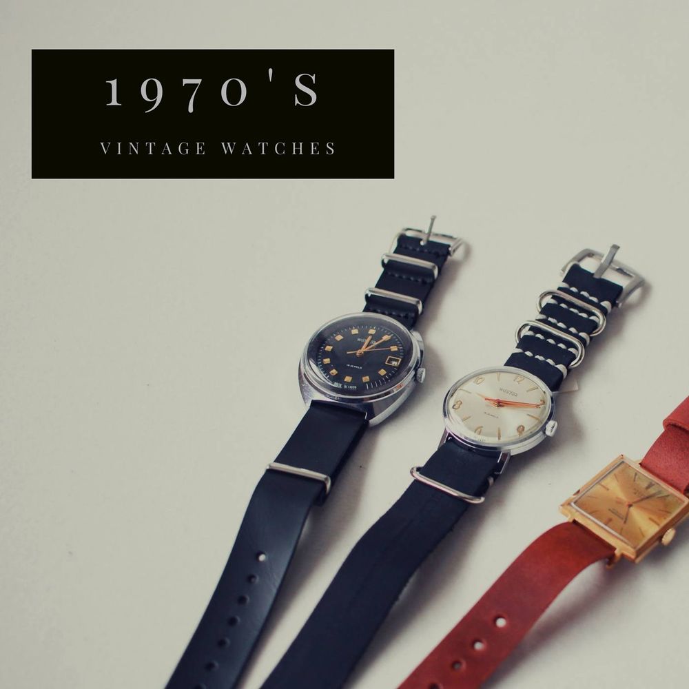 1970年代ソビエト製のビンテージ腕時計 | tomoshibi