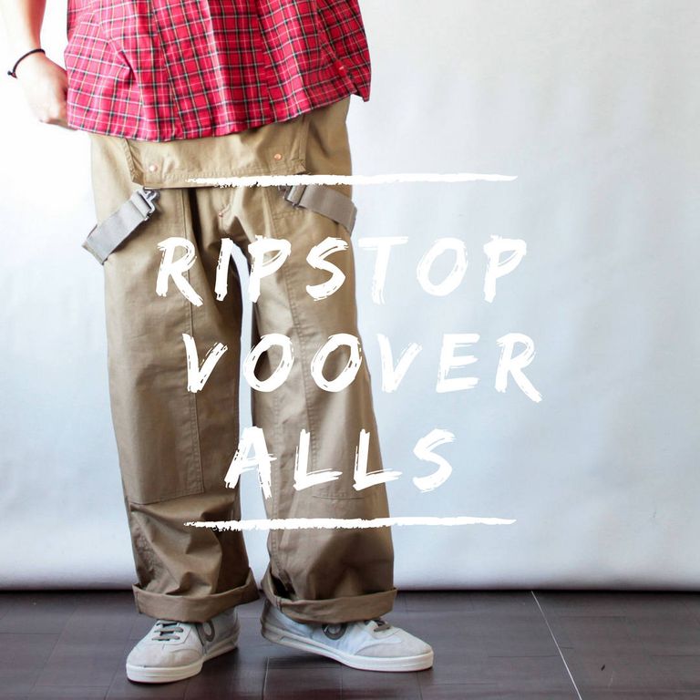 VOOが作るオーバーオール="VOOVERALLS"がアップデートされました!【VOO : RIP STOP VOOVERALLS 】